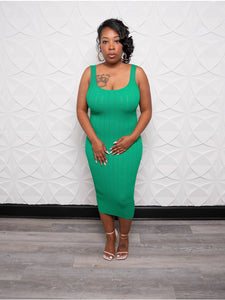 Sunshine Kelly Green Dress