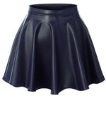 Javonne Navy Skater Skirt