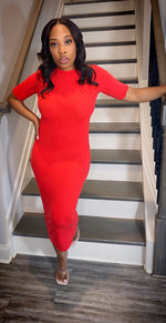 Emani Red Dress