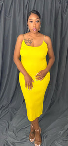 Gianna Yellow Dress